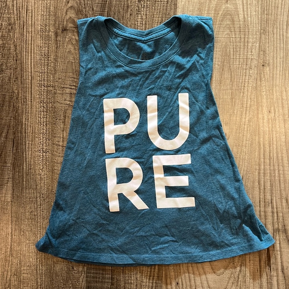 Pure Barre Blue Tank Top